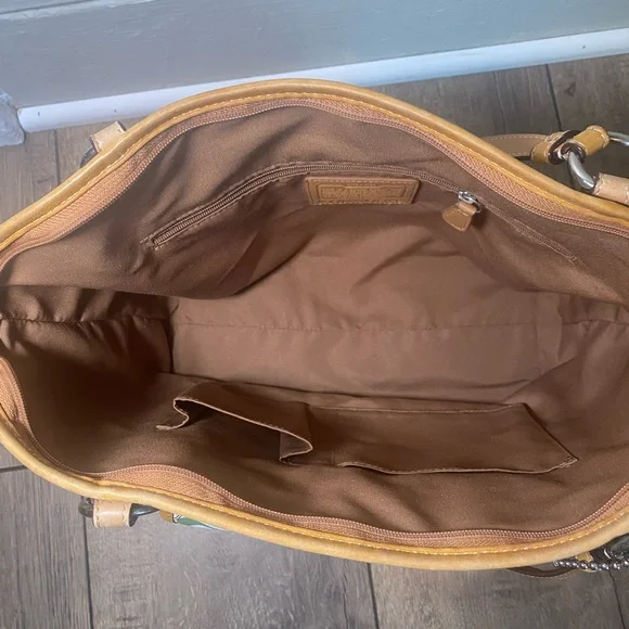 Coach Chelsea Signature C Monogram
Shoulder Tote Zip Bag Multicolor - Picture 4 of 9